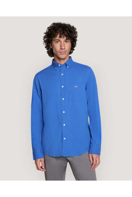 REG SOLID SEERSUCKER SHIRT