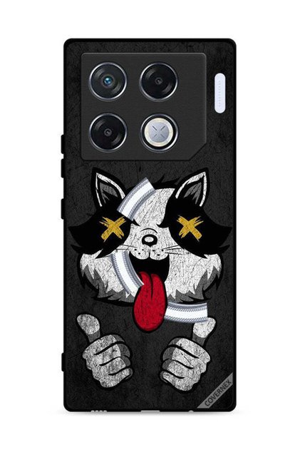 غطاء حماية لهاتف Infinix GT 20 Pro 5G بتصميم قطة مارشميلو