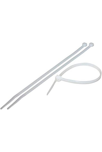 Cable Tie (100mm x 2.5mm, White)