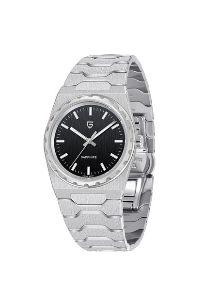 PD-YS020 37MM Ultra İnce Minimalist Safir Camlı Paslanmaz 100M Su Geçirmez Japon VJ21 Erkek Kol Saat