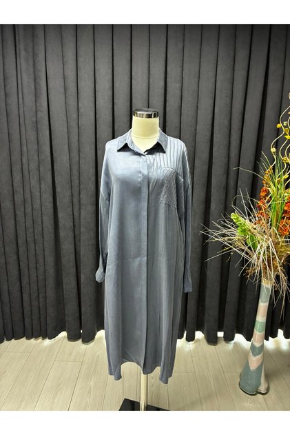 AK-S481 Kupra Çizgili Tunik
