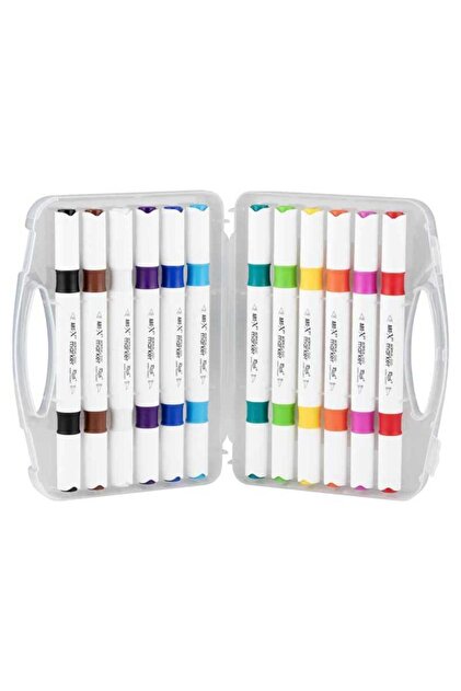 Rich Artx Acrilic Marker Duo 12'li Akrilik Kalem Seti / - Fiyatı