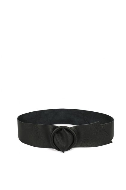 Curea Lata Dama Piele Neagra