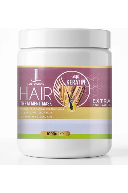 Keratin Hair Mask 1000ml | Deep Conditioning for Dry, Damaged Hair with Repairing Amino Acids