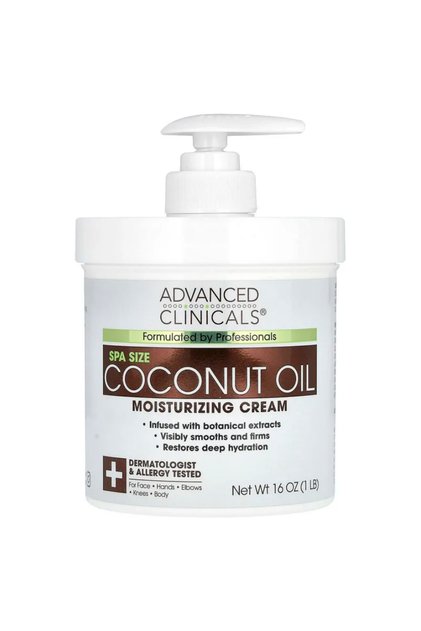 Advanced Clinicals Coconut Oil Cream