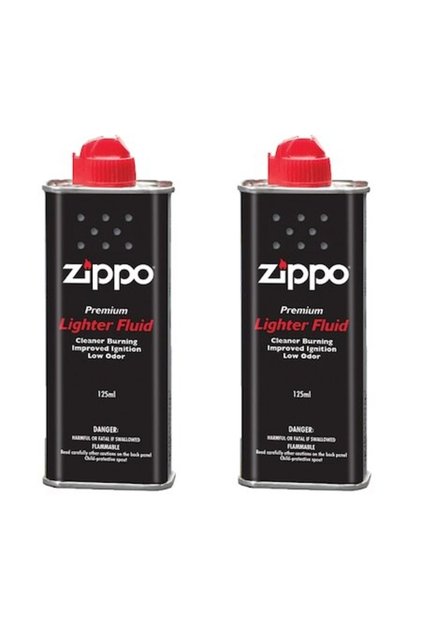Set 2 bucati lichid incarcare bricheta Zippo cu benzina 125 ml