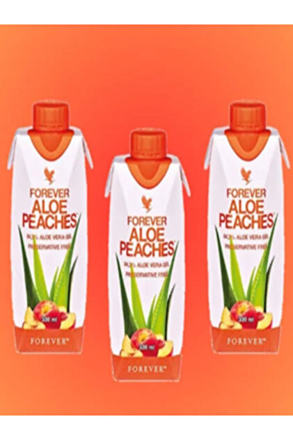 Forever Living FOREVER ALOE PEACHES - 330 ML X 3 ADET - Fiyatı