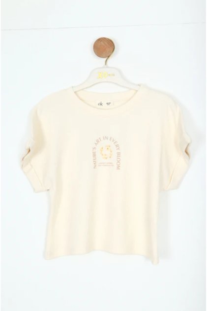 38811 Bloom T-Shirt Cream Girl
