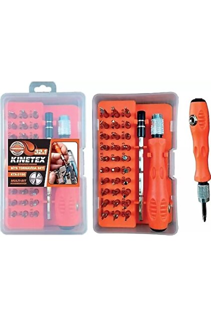 KİNETEX Bits Uçlu Tornavida Seti (30 Uç) - Fiyatı, Yorumları