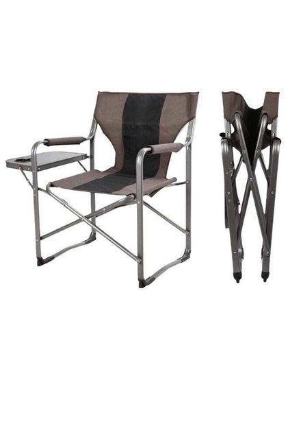 Foldable Chair with Side Table, Travel Seat, Sports Chair, Outdoor and Garden Chair