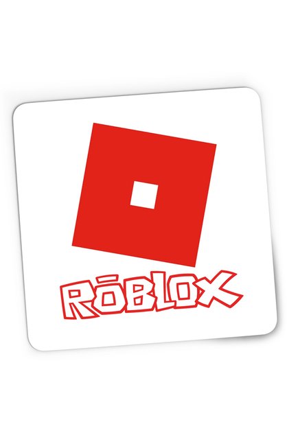 Mousepad Gaming Roblox Game Logo, 21x19 cm