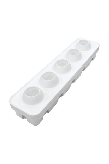 Forma din silicon pentru fructe 3D, Para, Smochine, 5 cavitati, 115 ml, 60x55x76 mm