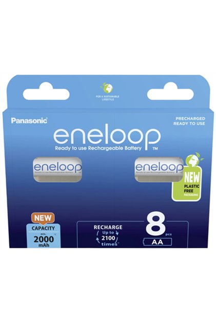 | ΑΑ | 2000 mAh | 8 szt. | ENELOOP BK-3MCDE/8BE