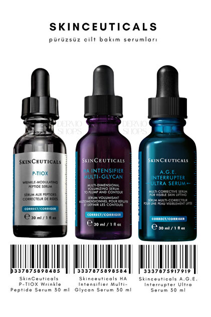 Skinceuticals Prüzsüz Cilt Bakım Seti -3 | HA Intensifier Multi
