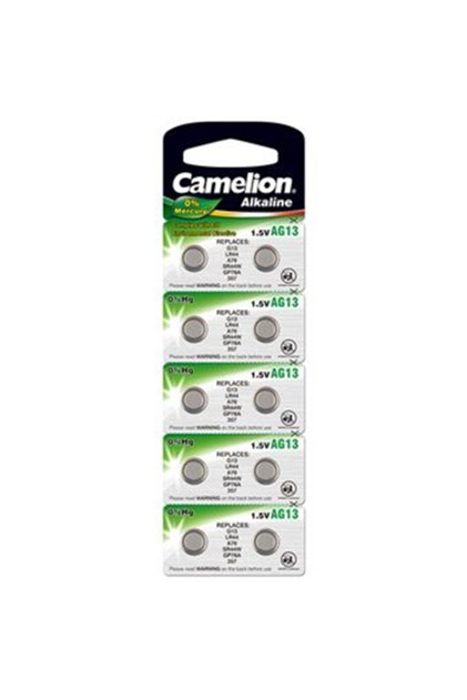 Camelion | AG13/LR44/357 | Αλκαλική μπαταρία Buutoncell | 10 τεμ.