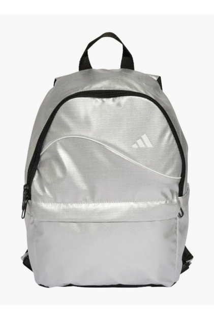 Logo Print School Backpack with Adjustable Straps and Zip Closure - 9x29x36 cms
