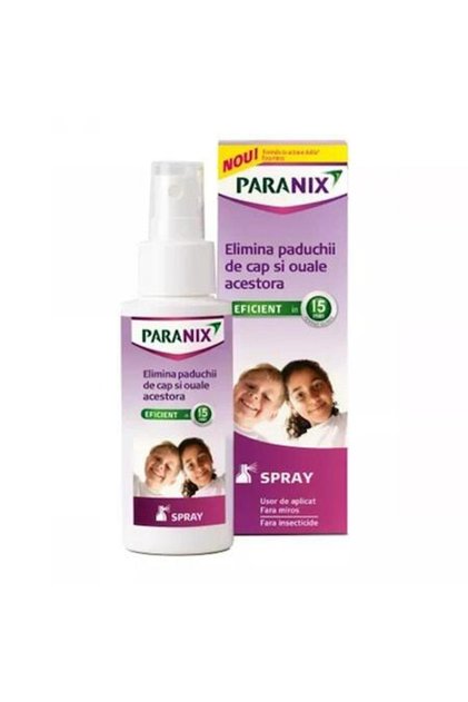 Tratament spray împotriva păduchilor de cap, 100 ml,