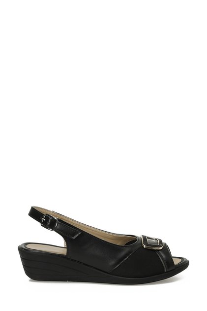166970.Z5Fx Black Women's Flat Sandals