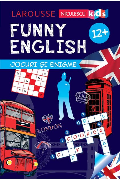 Funny English. Jocuri si enigme (12+), Sandra Lebr