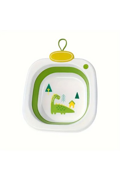 Recipient pliabil pentru clatire Little Mom 3500 ml Green