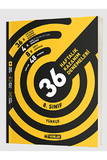 Evrensel İletişim Yayınları 8.Sınıf Hız Yayınları Matematik +