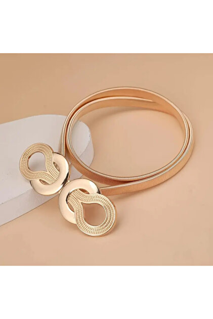 Trendlover Adjustable Gold Color Flexible Belt