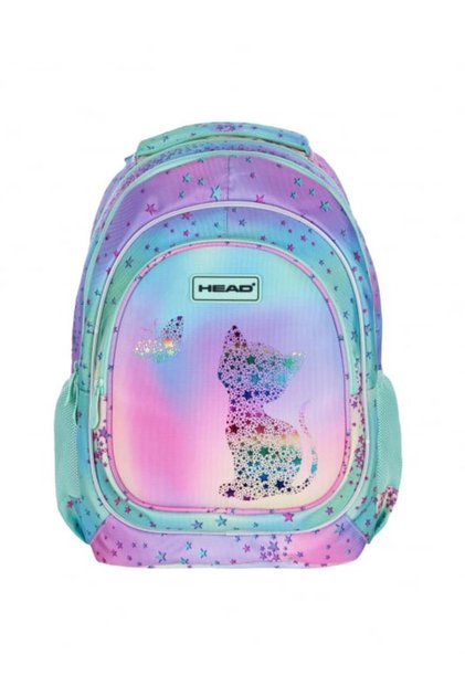 Rucsac școlar Kitty Ombre cu 3 compartimente