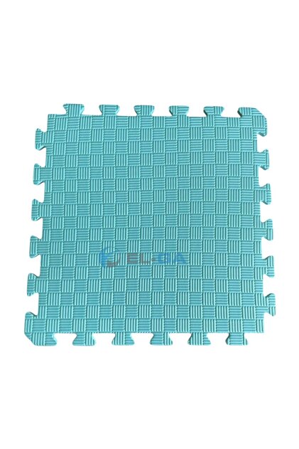 ●E-Play Smooth ELGA Tatami Eva Zemin Kaplama Minder Su Yeşili 50x50x1,3 Cm–çocuk