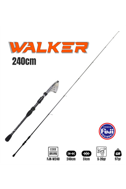 Fujin Walker 240cm 5-20gr Teleskopik Spin Kamışı - Fiyatı, Yorumları