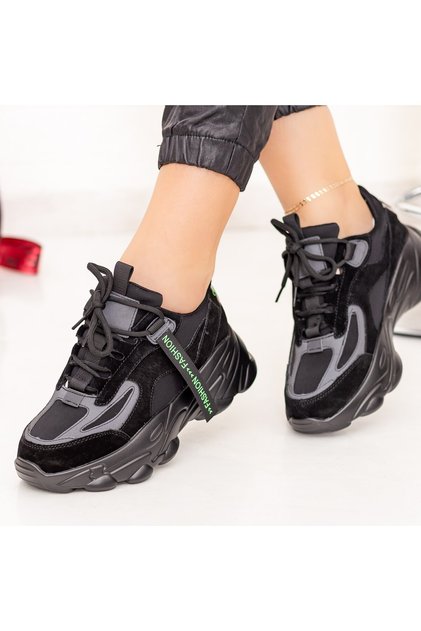 Pantofi Sport Dama SZ283 Negru