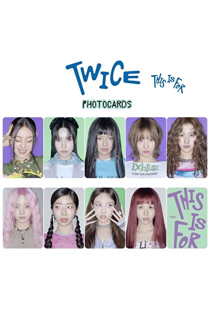 Kpop Dünyasi TWICE '' Twice-Zine Vol4 '' PC Set - Fiyatı, Yorumları