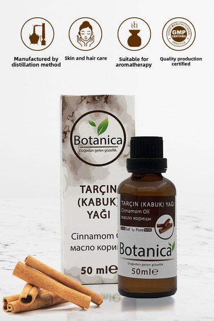 Cinnamon Oil - Cinnamomum Zeylanicum (Memory Enhancement - Aromatherapy Oil) Essential Oil 50 ml