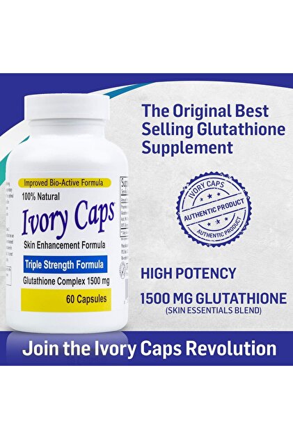 حبوب glutathione مكمل غذائي حبوب غلوتاثيون وفيتامين سي 48 كبسولة main image 0
