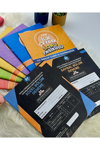 KR Akademi Yayınları LGS Poster Notlar Soru Fasikülleri İlk Çeyrek