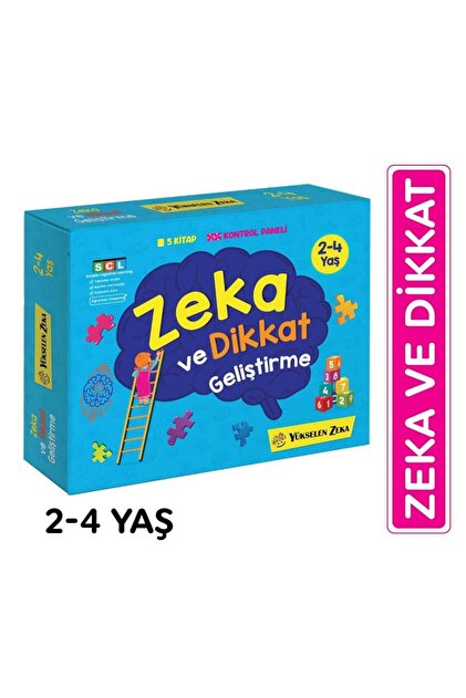 Yükselen Zeka Yayınları 2 - 4 Yaş Zeka ve Dikkat Geliştirme Seti