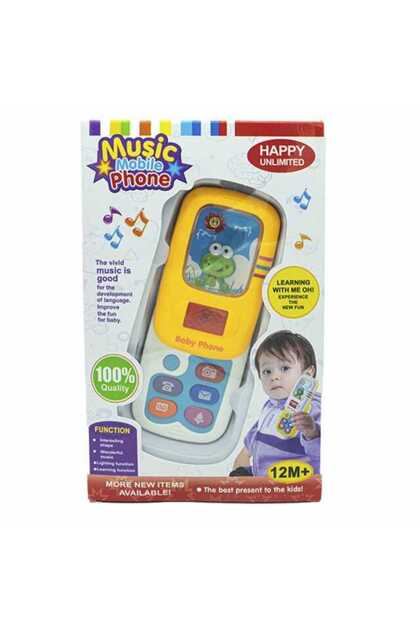 Mobile Baby Cell Phone With Flashing Vocal Musical Early Sounding Educational Toy