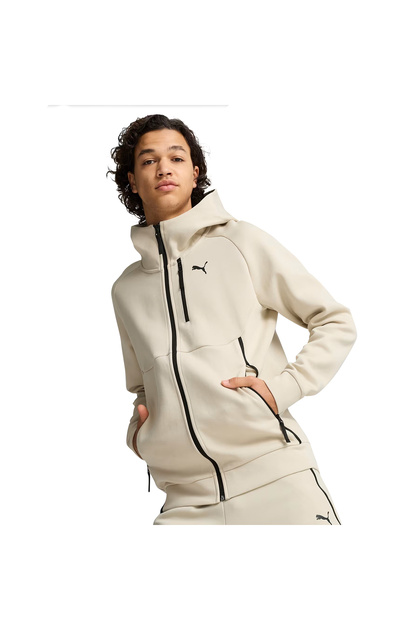 Puma Tech Erkek Bej Günlük Stil Sweatshirt 62438568 - Fiyatı