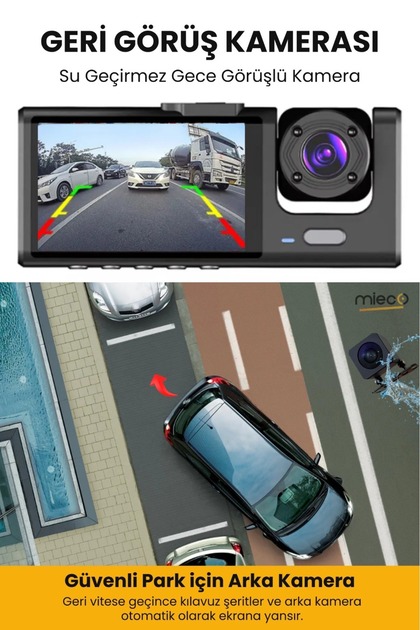 Mieco 1s Wifi / App /1920p Fhd/ 170° Ultra Geniş Açı/gece Görüş/ G