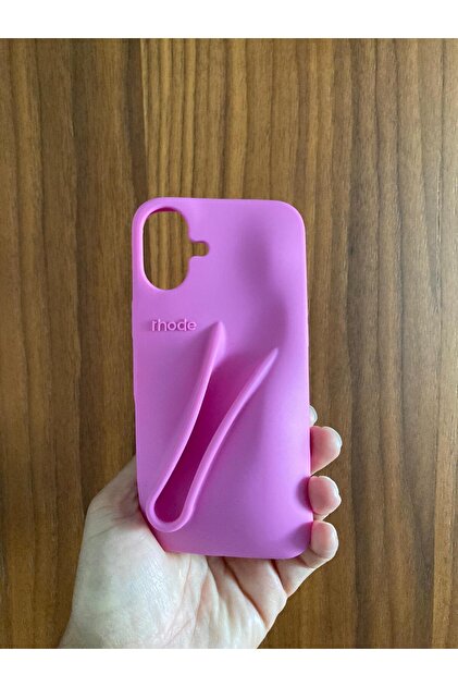 Newon iPhone 16 Plus Shortcake Rhode Lip Case Logo Phone Case Cover Cover Case- Trendyol Newon iPhone 16 Plus Shortcake Rhode Lip Case Logo Phone Case Cover Cover Case- Trendyol