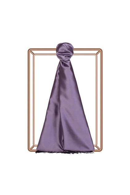 Double-Sided Silk Shawl - Oya Flower