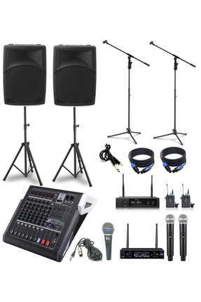 Genel Markalar D SOUND XP-15PA YENİ UHF SİSTEM 400W TAŞINABİLİR