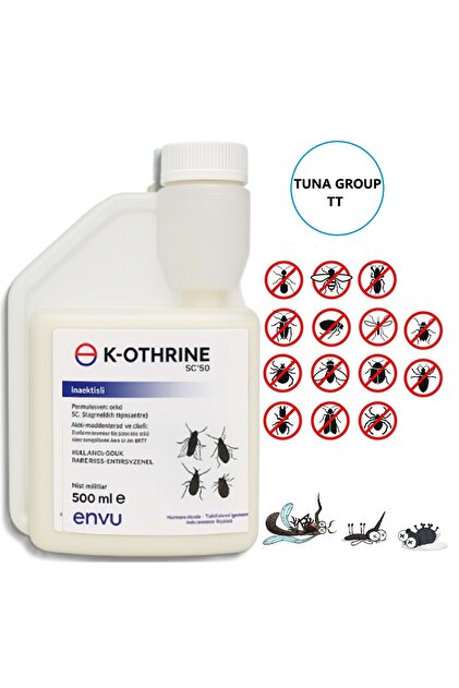K-othrine Sc 500 ml Kokusuz, Karınca - Böcek- Sinek- Hamamböceği Ilacı (08/2027)