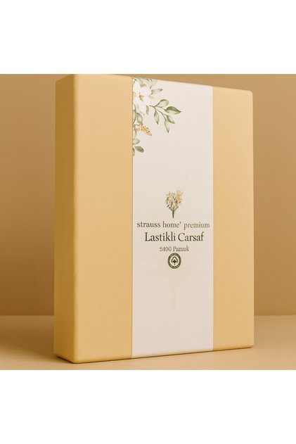 Premium Fitted Sheet 100% Cotton Single / Double Special Combed Cotton Oeko-Tex