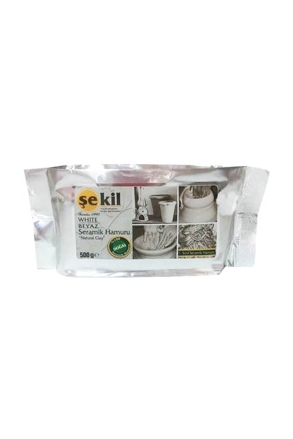 Seramik Hamuru 500 gr Beyaz Vk500byz