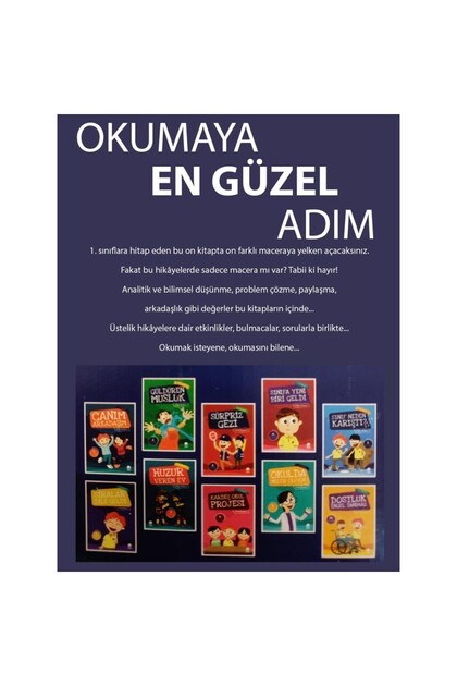 Mavi Kirpi Afacan Tayfa 1 Seti ( 10 Kitap) (1. SINIF) - Fiyatı
