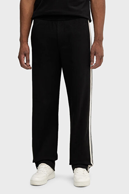 Streç Pamuklu Regular Fit Normal Bel Bol Paça Jogger Pantolon Erkek PANTOLON EM002873