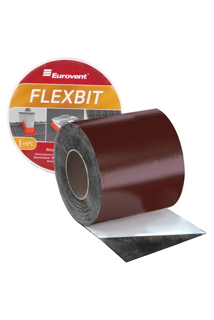 Bandă bituminoasă FLEXBIT 150mm x 10m RAL 8017