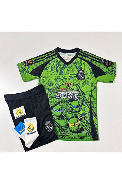 DAYIBALI DÜKKAN R.Madridd Kylian Mbappe Ninja Turtle Patterned