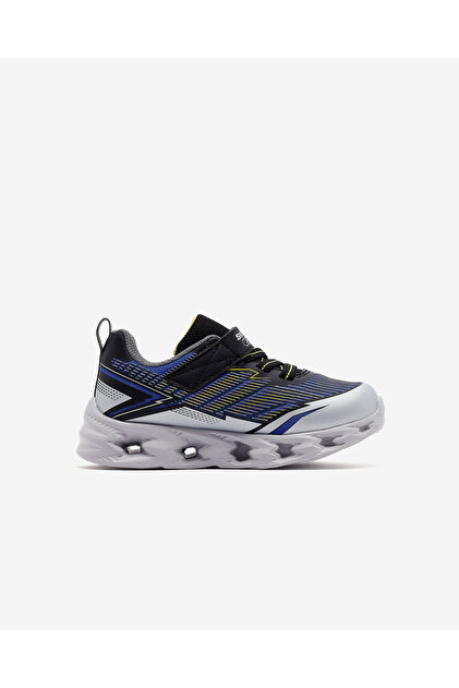 Skechers VORTEX 2.0 Küçük Erkek Çocuk Gri Işıklı Spor Ayakkabı