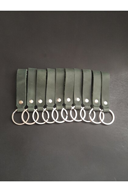 Wholesale 10 Pcs Design Real Leather Keychain